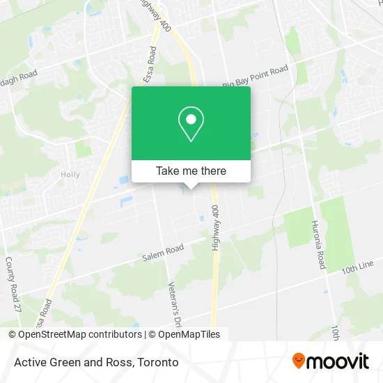 Active Green and Ross map
