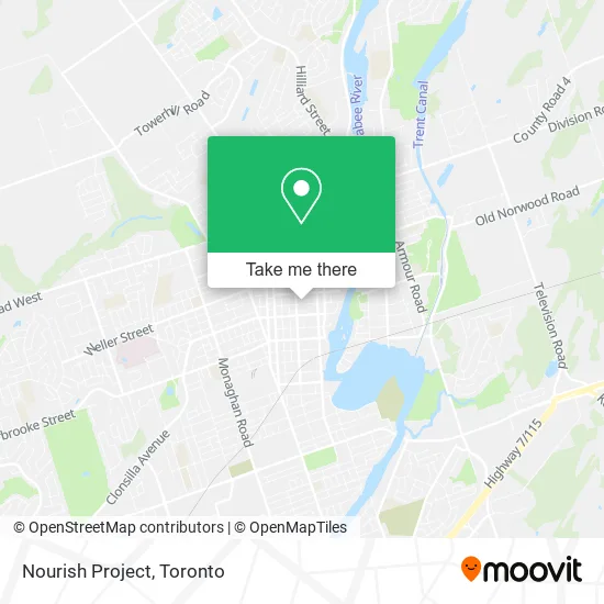 Nourish Project map