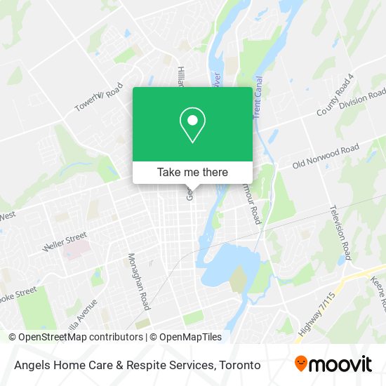 Angels Home Care & Respite Services map