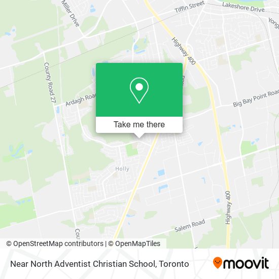 Near North Adventist Christian School map