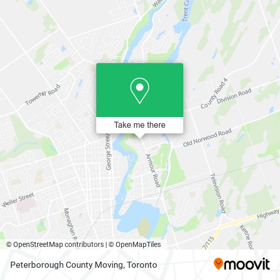 Peterborough County Moving map