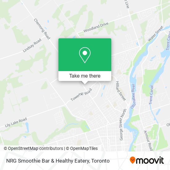 NRG Smoothie Bar & Healthy Eatery map