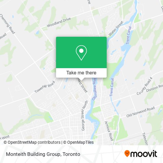 Monteith Building Group map