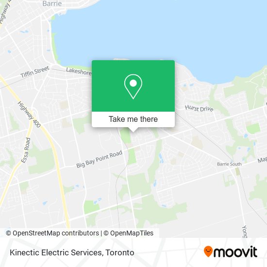 Kinectic Electric Services map