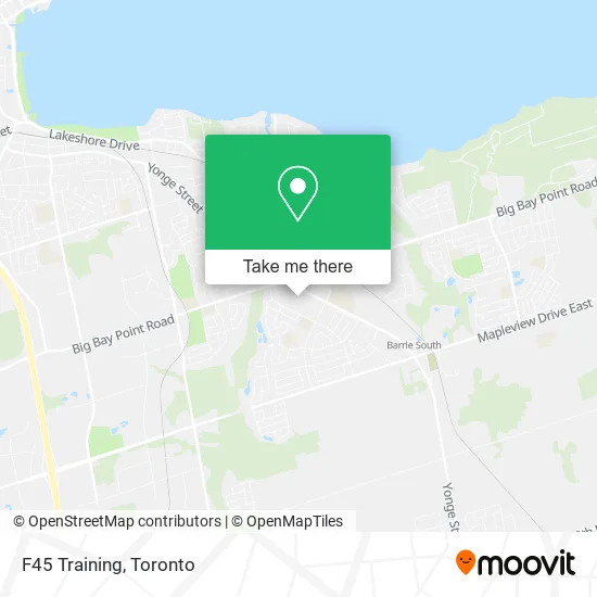 F45 Training map