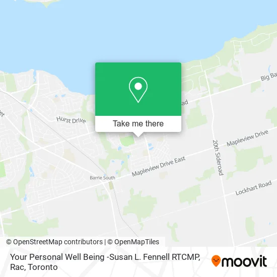 Your Personal Well Being -Susan L. Fennell RTCMP, Rac plan