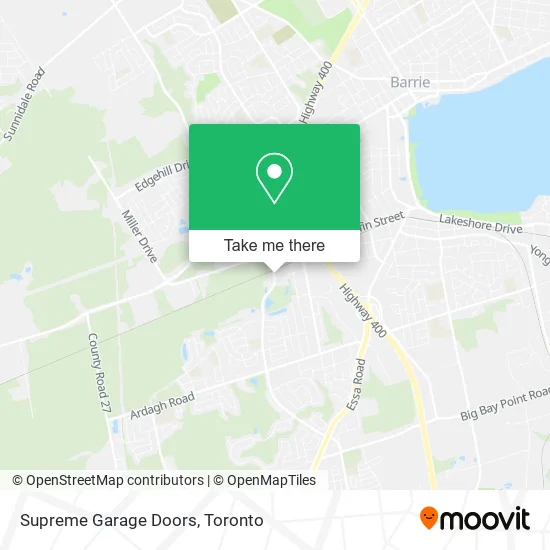 Supreme Garage Doors map
