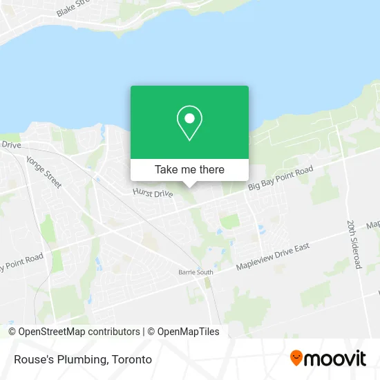 Rouse's Plumbing map