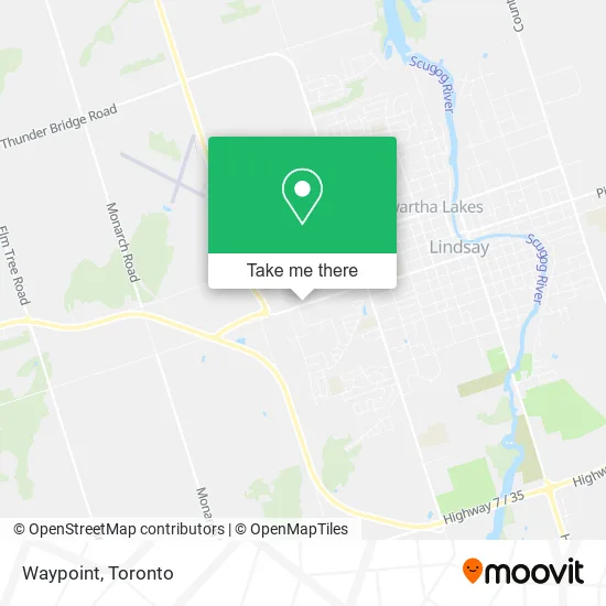 Waypoint map