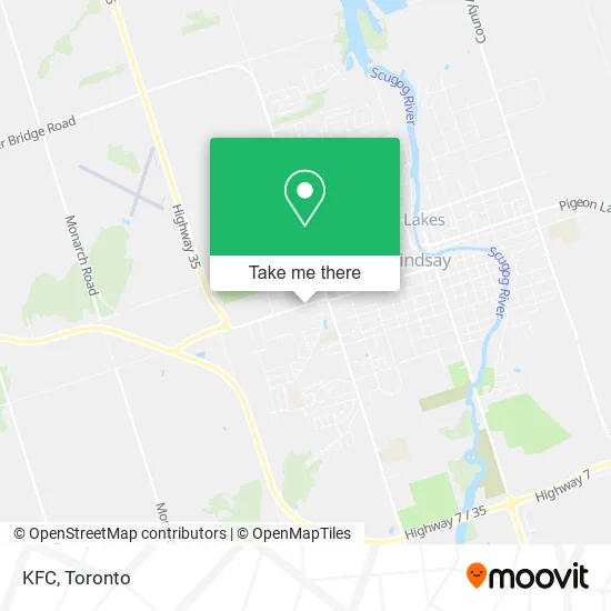KFC map