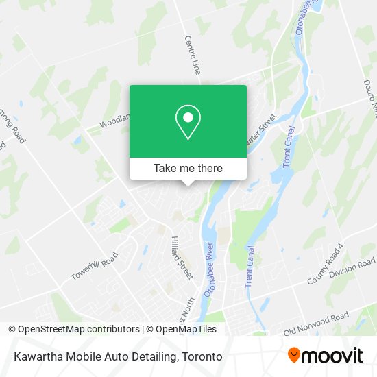 Kawartha Mobile Auto Detailing map