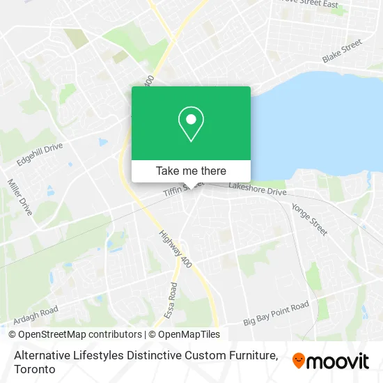 Alternative Lifestyles Distinctive Custom Furniture map