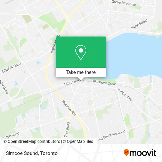 Simcoe Sound map