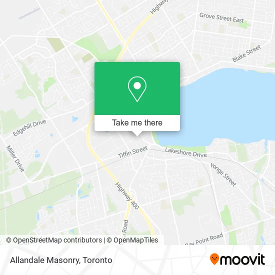 Allandale Masonry map