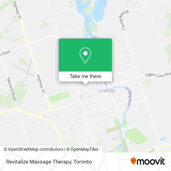 Revitalize Massage Therapy map