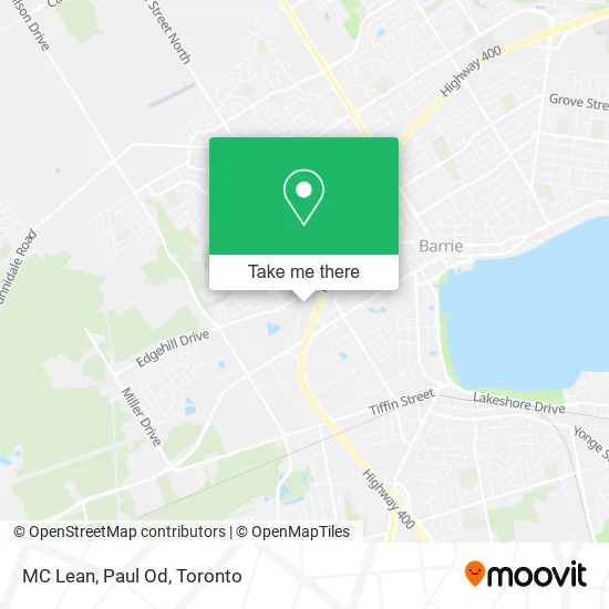 MC Lean, Paul Od map