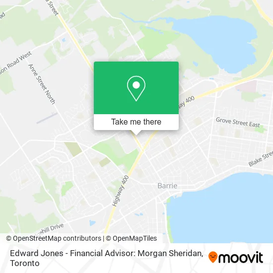 Edward Jones - Financial Advisor: Morgan Sheridan map