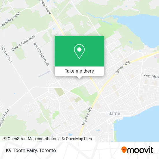 K9 Tooth Fairy map