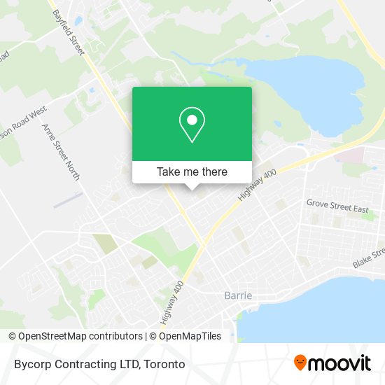 Bycorp Contracting LTD map
