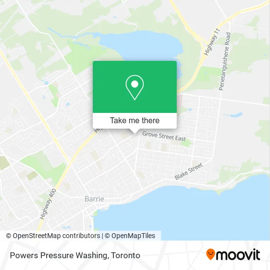 Powers Pressure Washing map