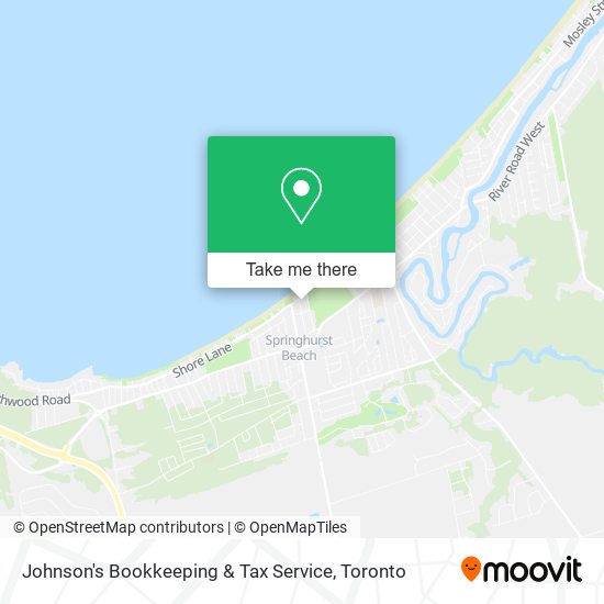 Johnson's Bookkeeping & Tax Service map