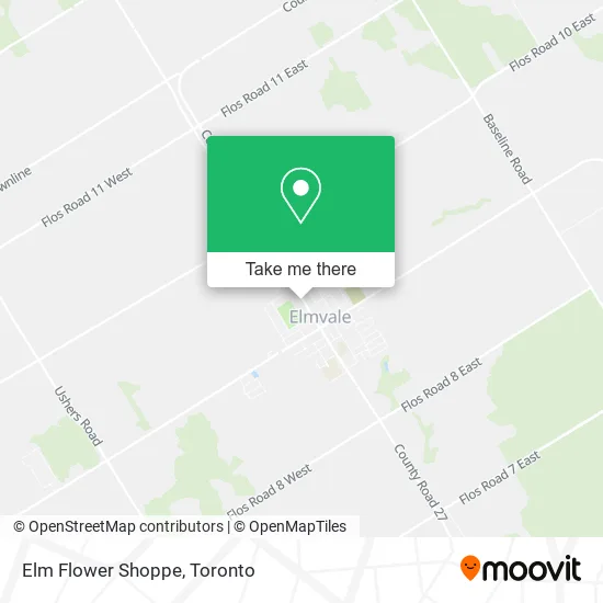 Elm Flower Shoppe map