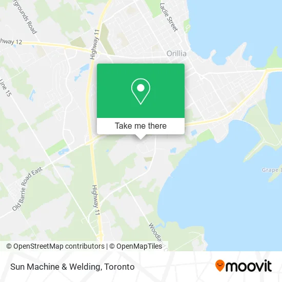 Sun Machine & Welding map