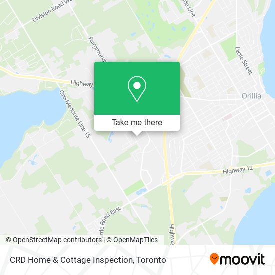 CRD Home & Cottage Inspection map
