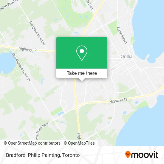 Bradford, Philip Painting map