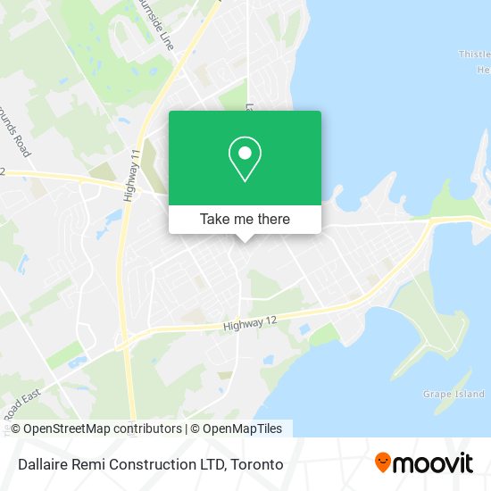 Dallaire Remi Construction LTD map