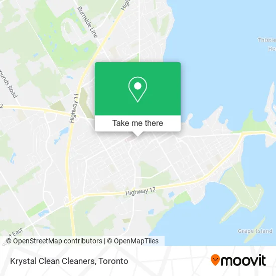 Krystal Clean Cleaners map
