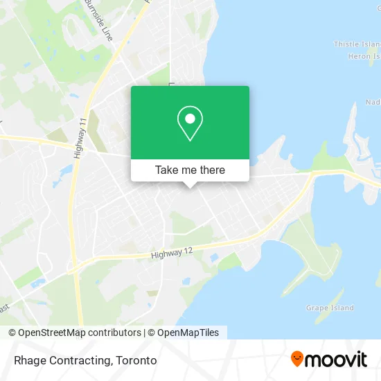 Rhage Contracting map