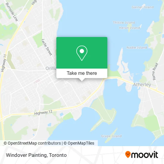 Windover Painting map