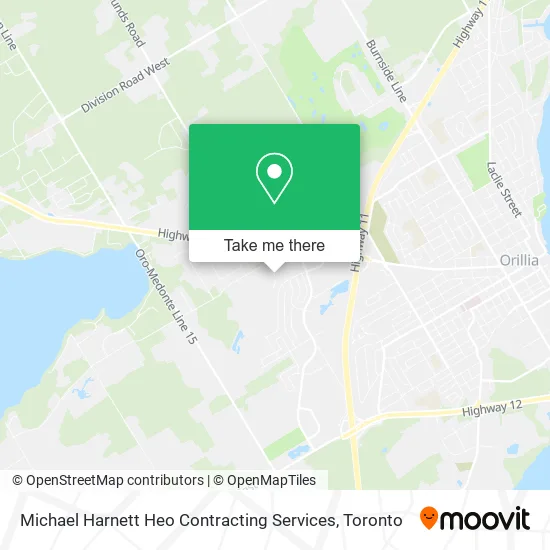 Michael Harnett Heo Contracting Services map