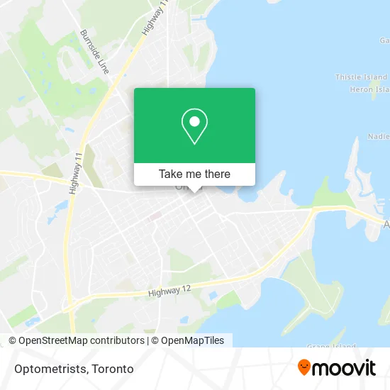 Optometrists map