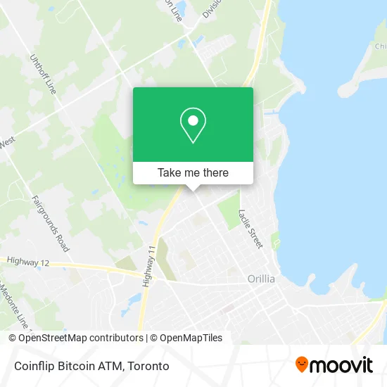 Coinflip Bitcoin ATM map