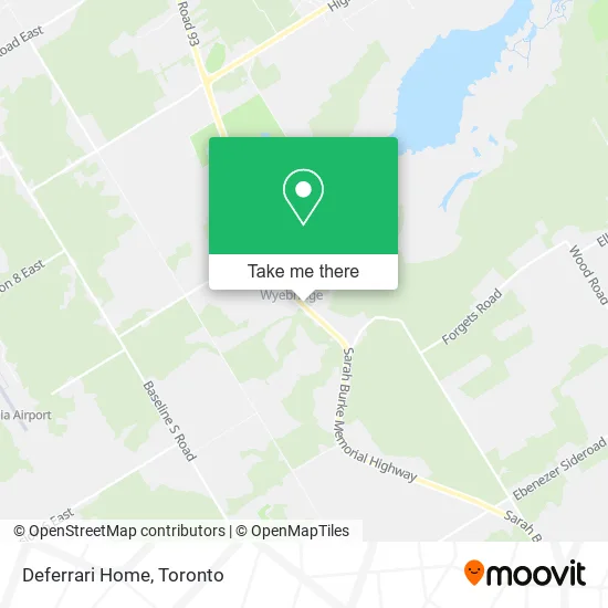 Deferrari Home map