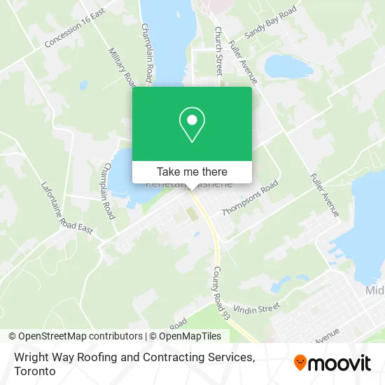 Wright Way Roofing and Contracting Services map