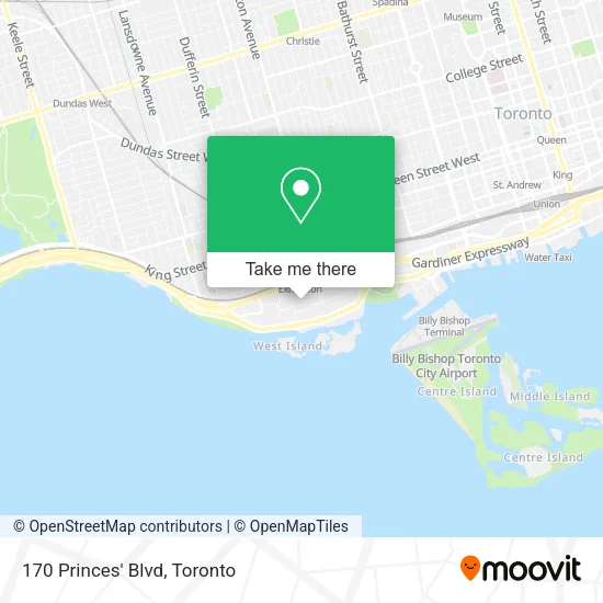 170 Princes' Blvd plan