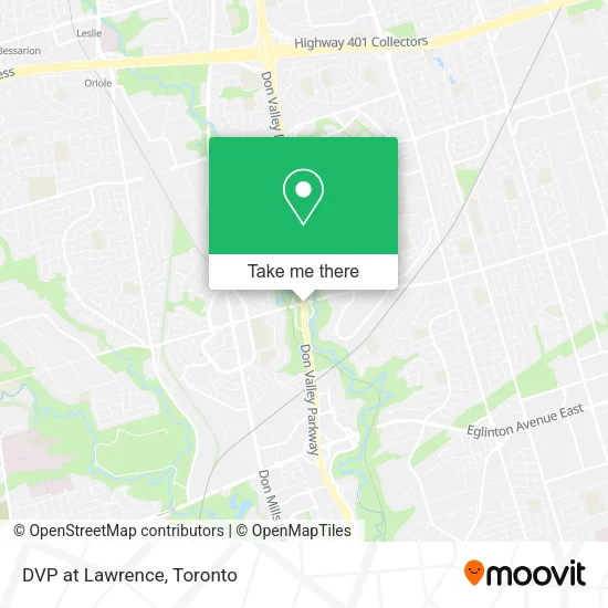 DVP at Lawrence map