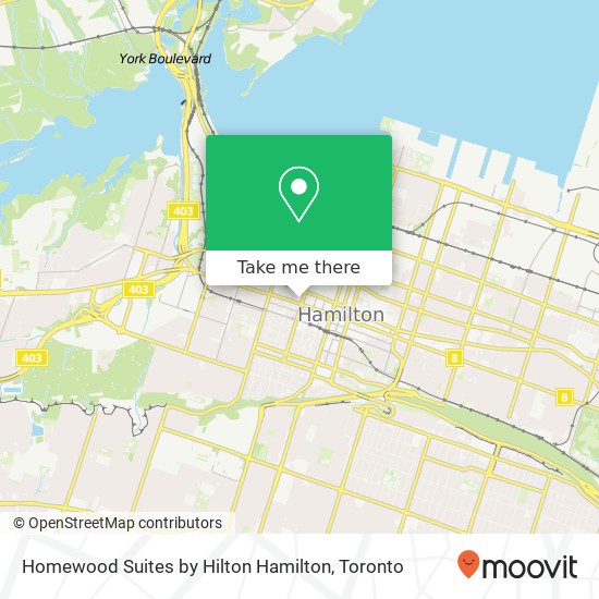 Homewood Suites by Hilton Hamilton plan