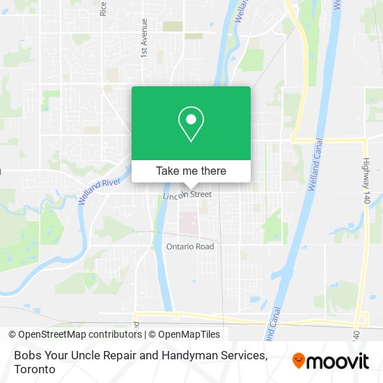 Bobs Your Uncle Repair and Handyman Services map