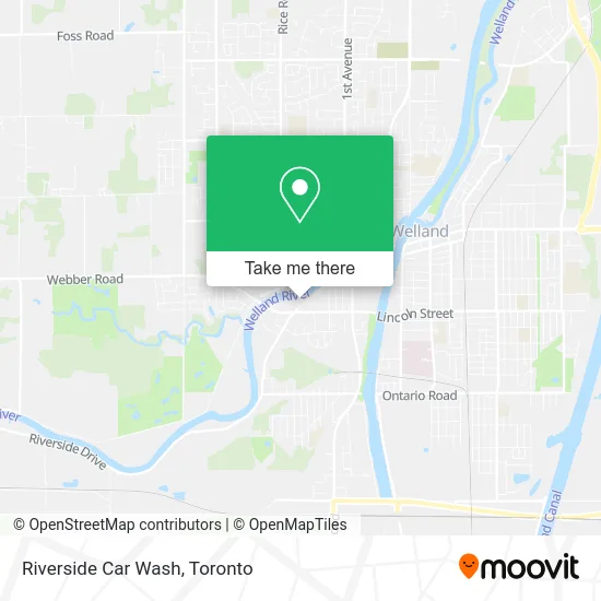 Riverside Car Wash map