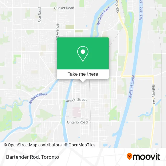 Bartender Rod map