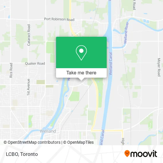 LCBO map