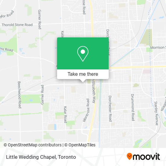 Little Wedding Chapel map