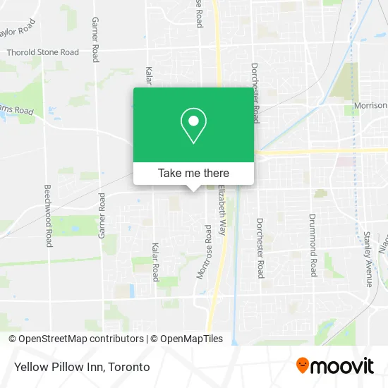 Yellow Pillow Inn map