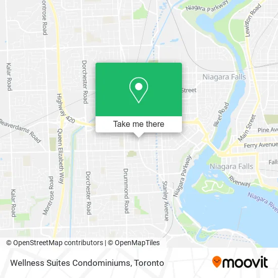 Wellness Suites Condominiums map