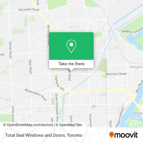Total Seal Windows and Doors map