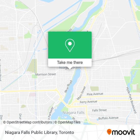 Niagara Falls Public Library map